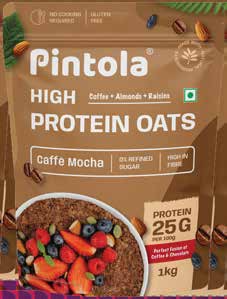 Pintola High Protein Caffe Mocha Oats
