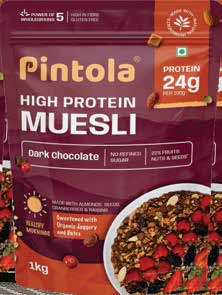 Pintola High Protein Dark Chocolate Muesli