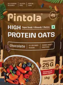Pintola High Protein Dark Chocolate Oats