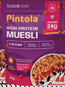 Pintola High Protein Fruit & Nut Muesli