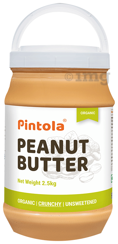 Pintola Organic Unsweetened Peanut Butter Crunchy