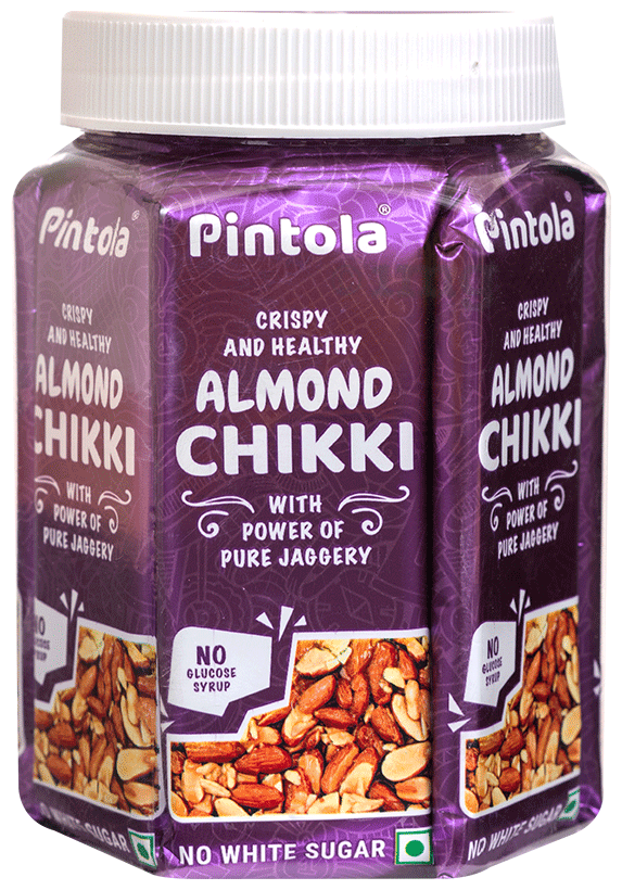 Pintola Almond Chikki (28gm Each)