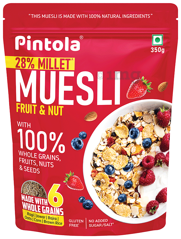 Pintola Muesli Fruit & Nut Gluten Free