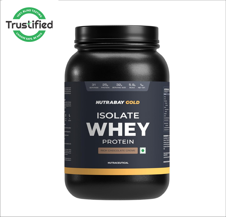 Nutrabay Gold 100% Whey Nutrabay Gold 100% Whey Protein Isolate