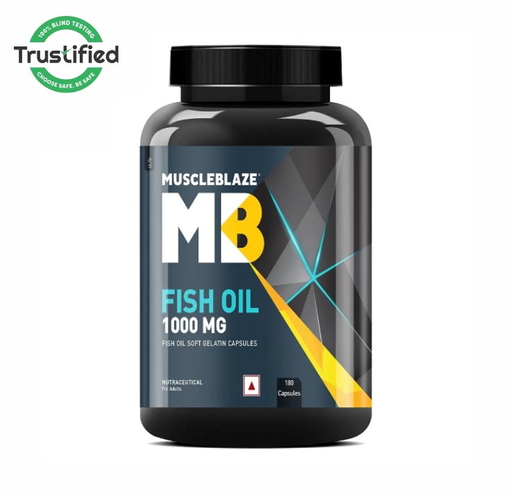 Muscleblaze Fish Oil 1000mg Fish Oil