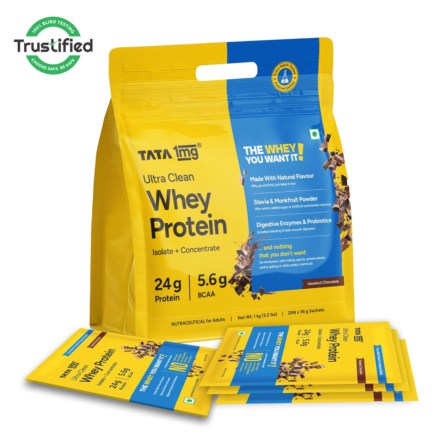 Tata 1mg Ultra Clean Whey Protein