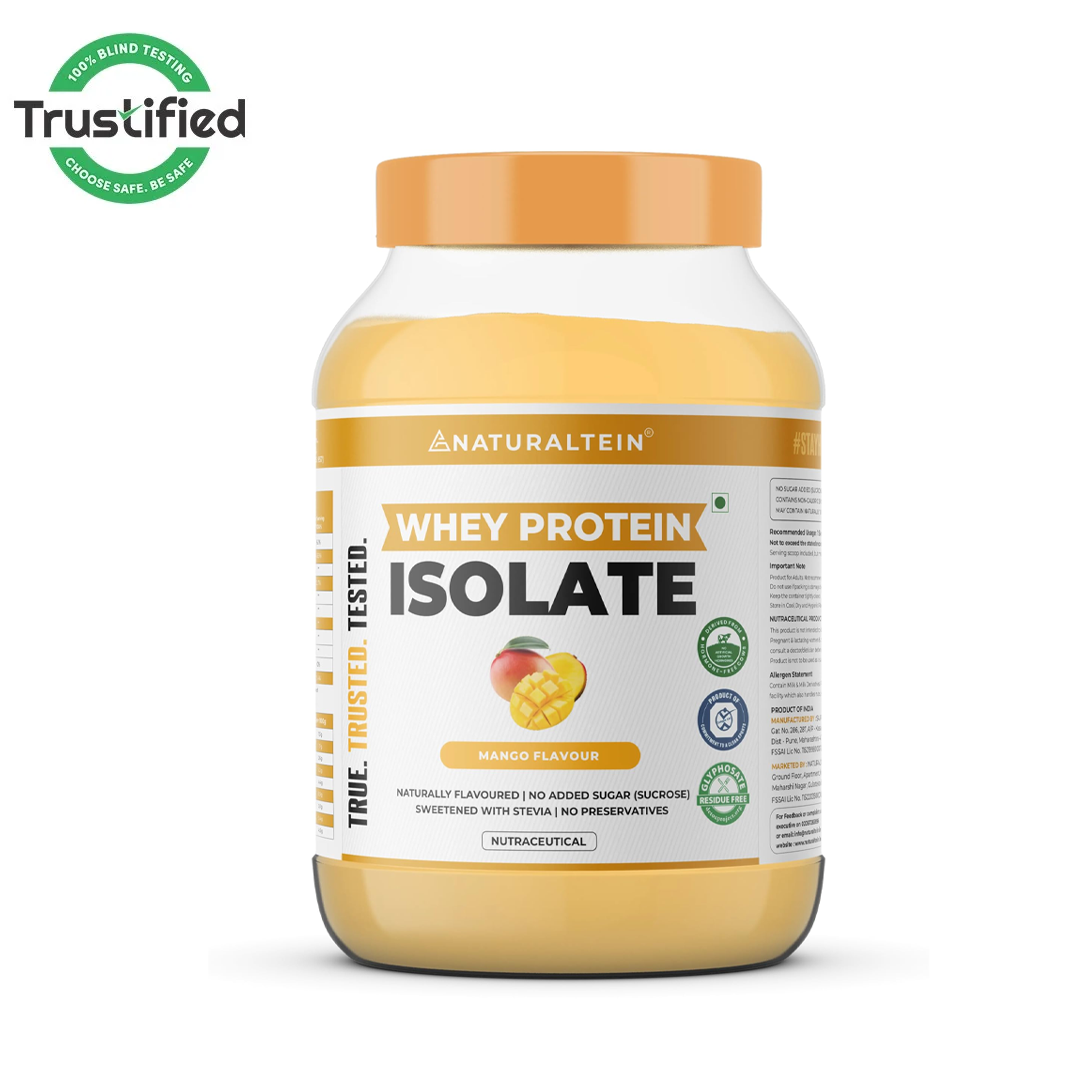 Naturaltein Whey Protein Isolate · Mango Delight