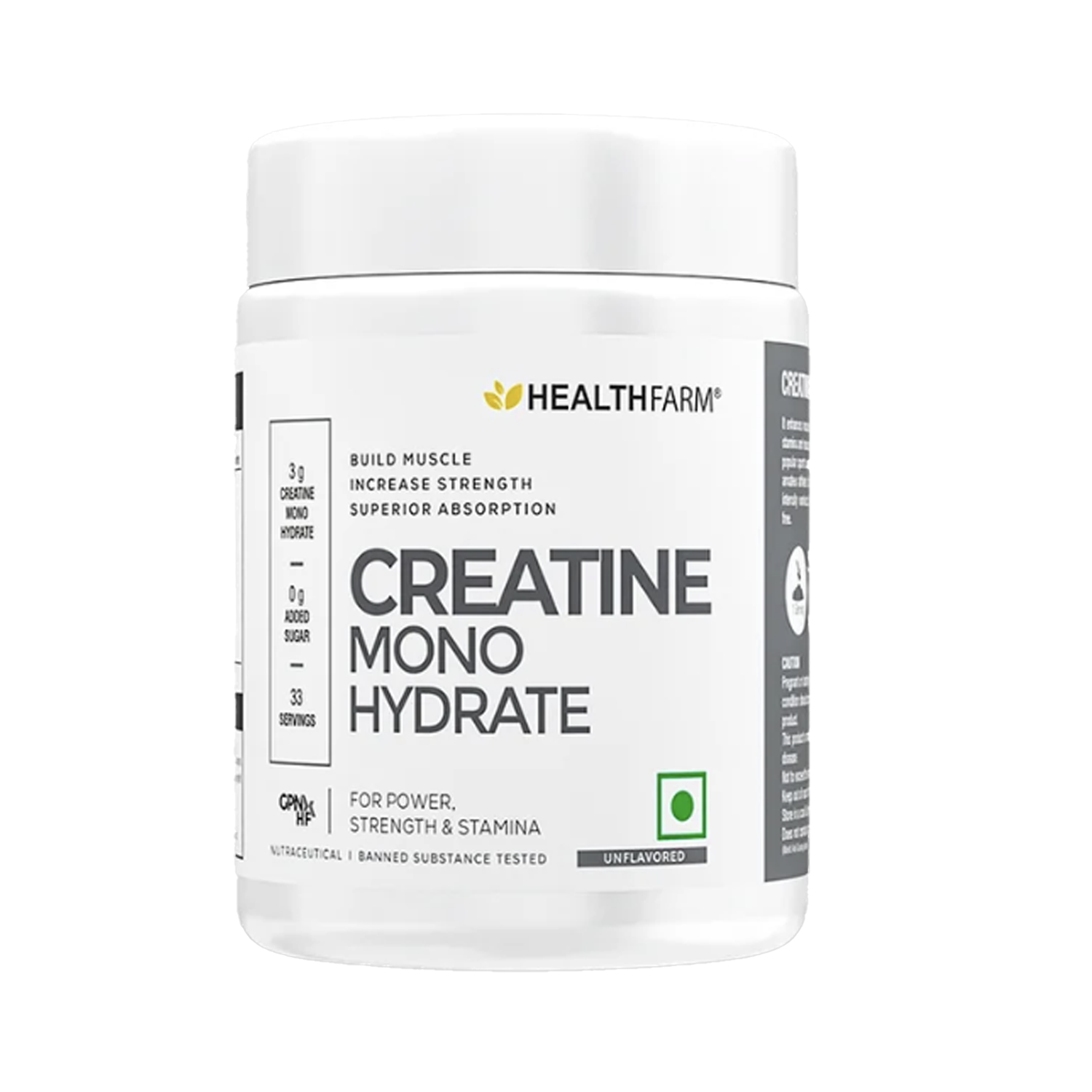 Healthfarm Creatine Monohydrate Creatine Monohydrate