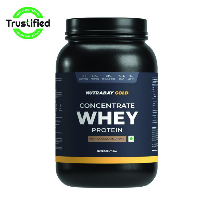 Nutrabay Gold 100% Whey Protein Concentrate