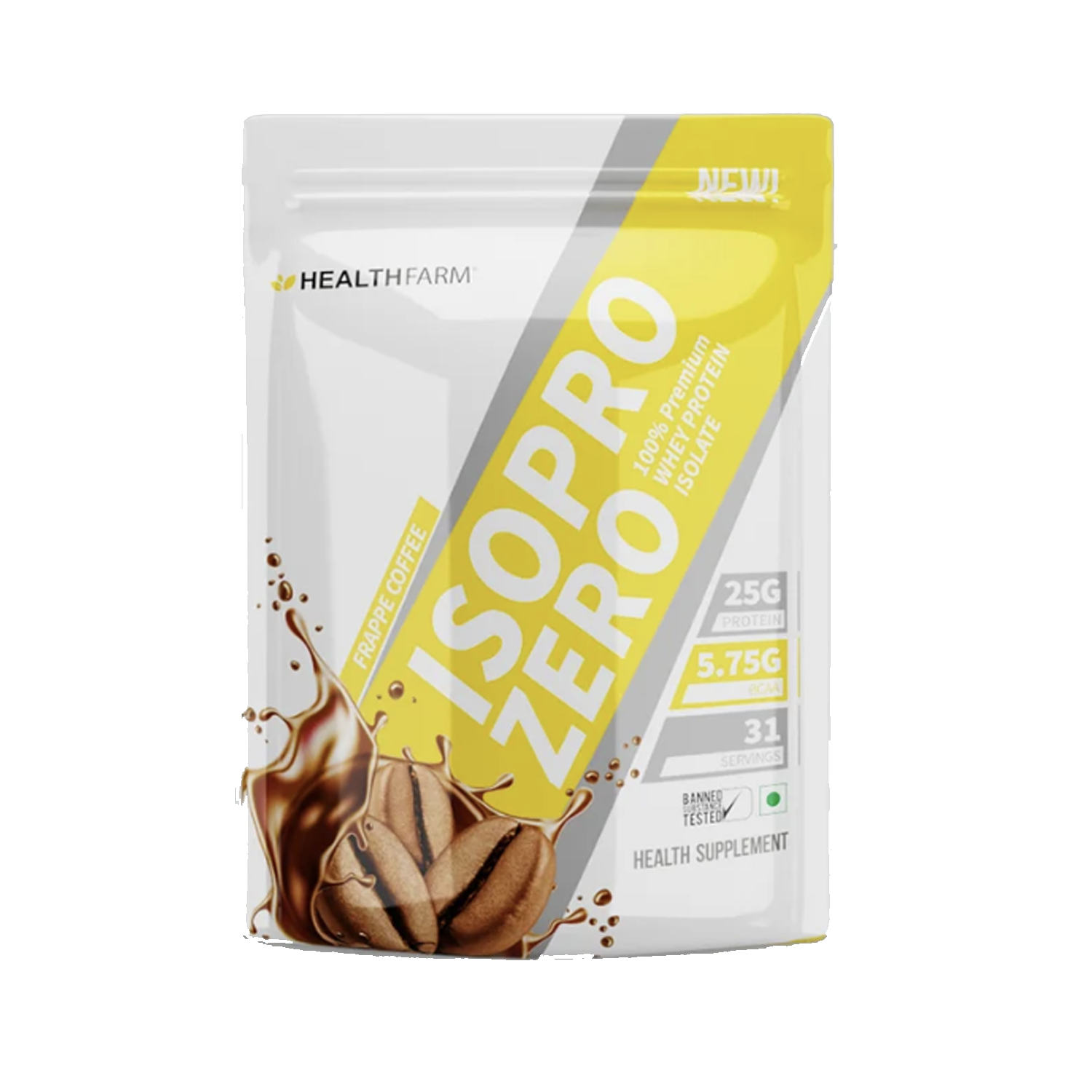HealthFarm Isopro Isopro Zero 100% Pure Whey Protein Isolate