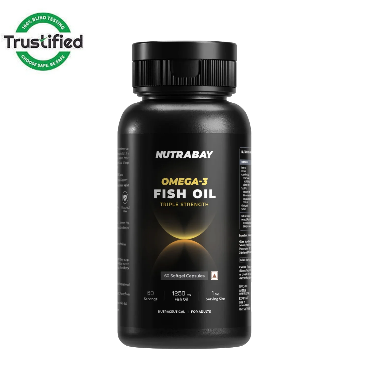 Nutrabay Omega-3 Fish Oil Triple Strength