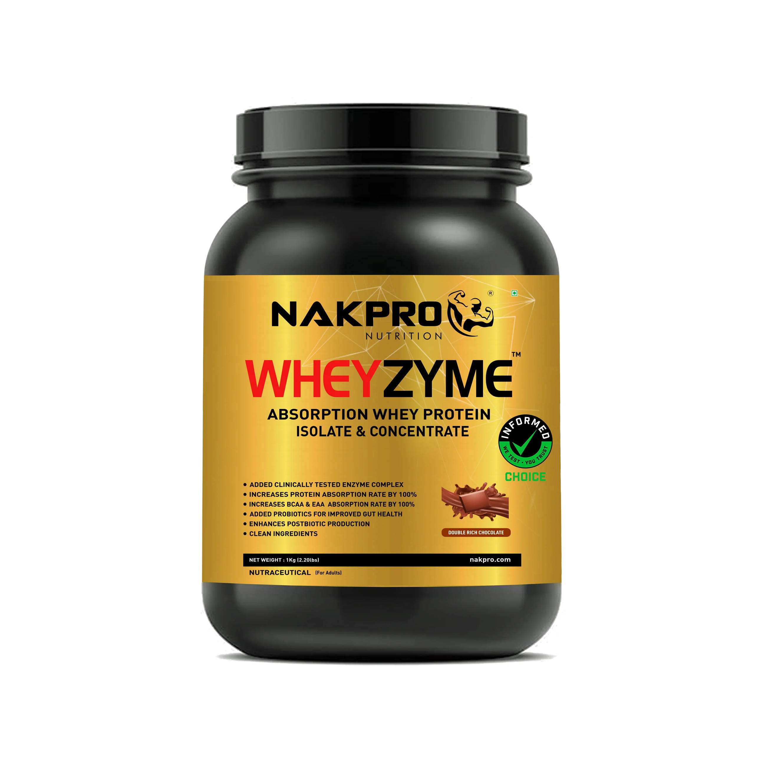NAKPRO WheyZyme Whey Zyme