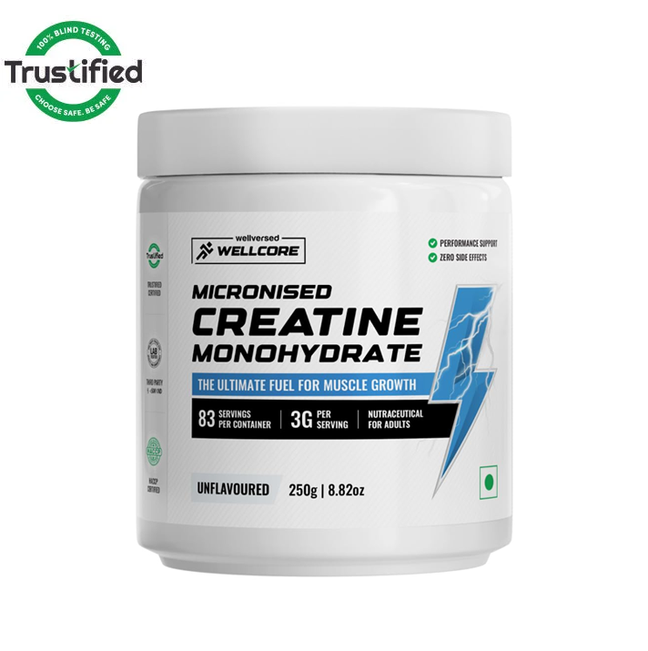 Wellcore Micronised Creatine Monohydrate · Unflavoured